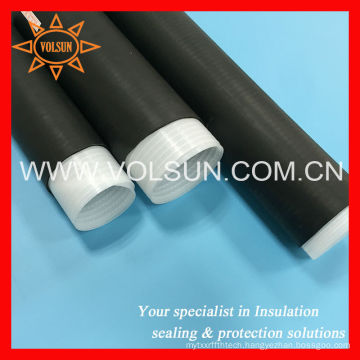 Cable connector protective cold shrink rubber sleeve